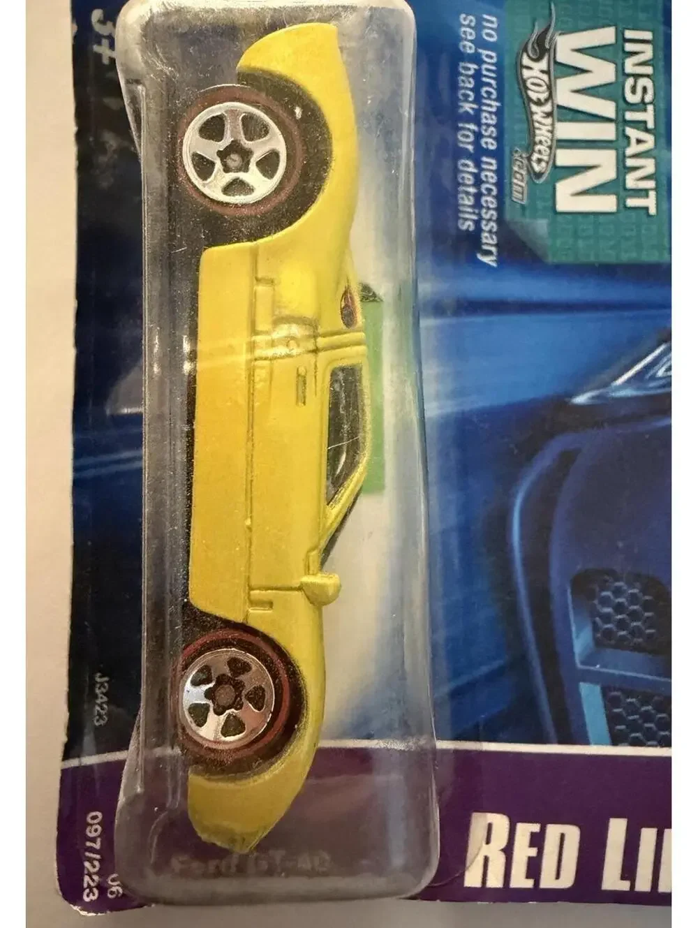Hot Wheels Ford GT-40 2006 Red Line Yellow RL5SPs 02 Of 05 Brand New